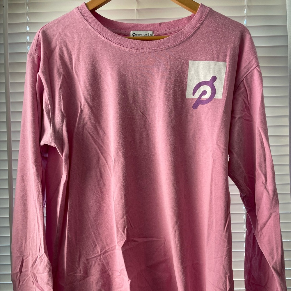 Peloton Long sleeve T Shirt.